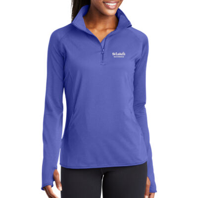 Ladies Sport Wick ® Stretch 1/4 Zip Pullover Thumbnail