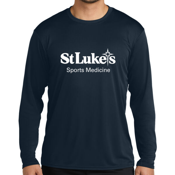 Port & Co Long Sleeve Performance Tee - Long Sleeve Performance Tee Thumbnail